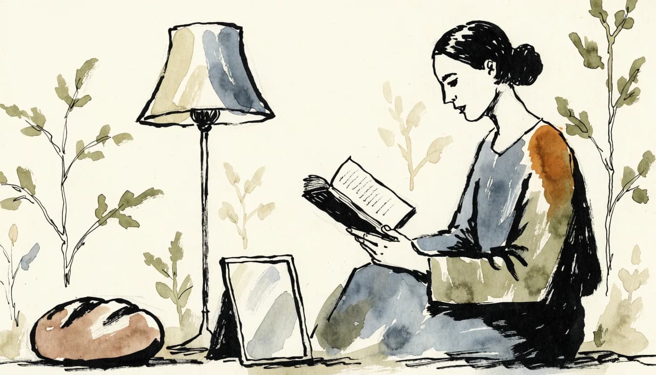 Ilustração editorial sobre 10 Livros para Mulheres em Busca da Beleza, Bondade e Verdade