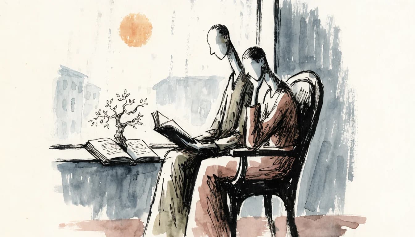 Ilustração editorial sobre Como Criar o Hábito da Leitura
