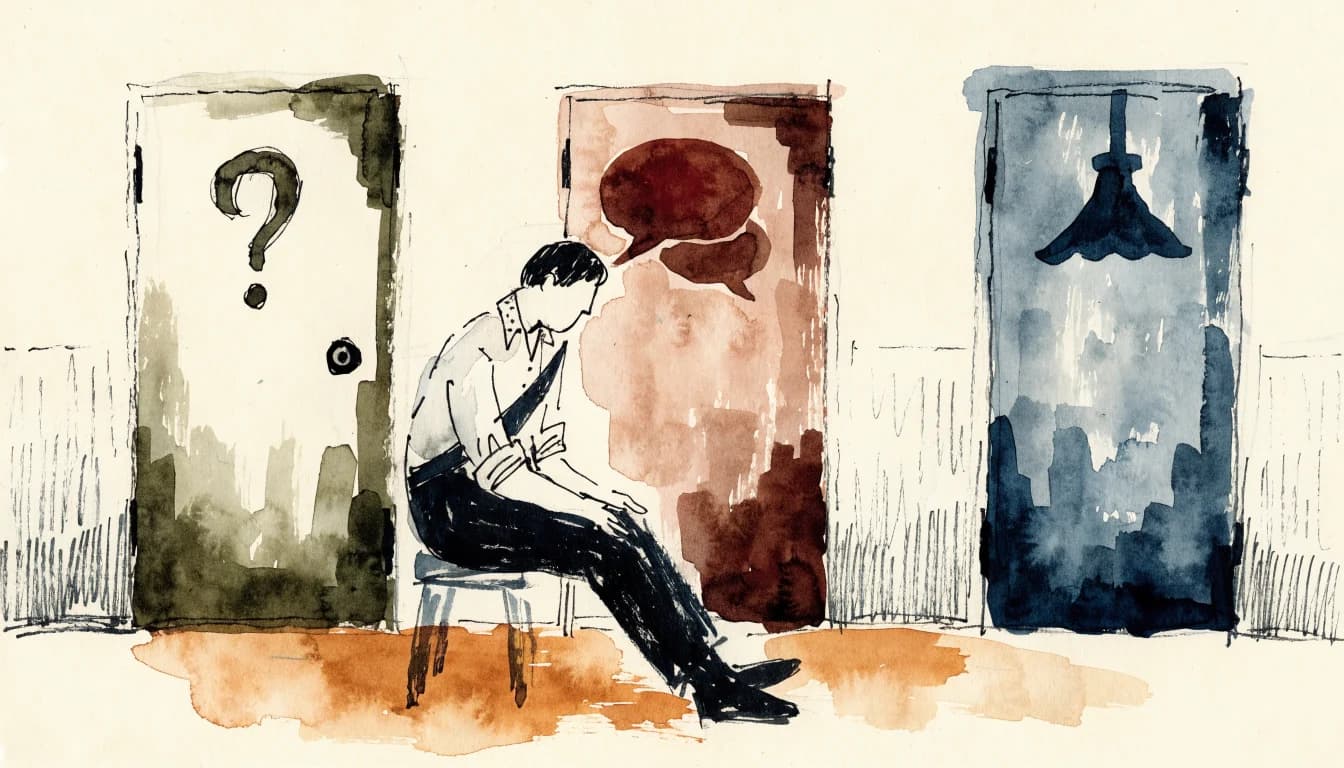 Ilustração editorial sobre Como Estudar Filosofia