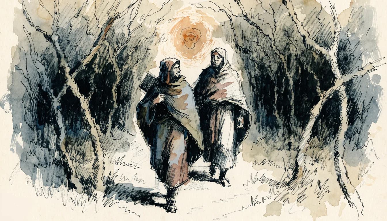 Ilustração editorial sobre Dante Alighieri