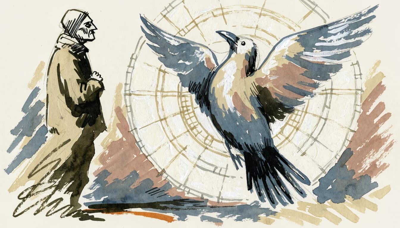 Ilustração editorial sobre Émile Boutroux