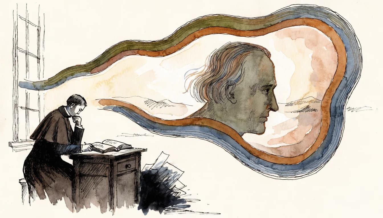 Ilustração editorial sobre Joseph Maréchal