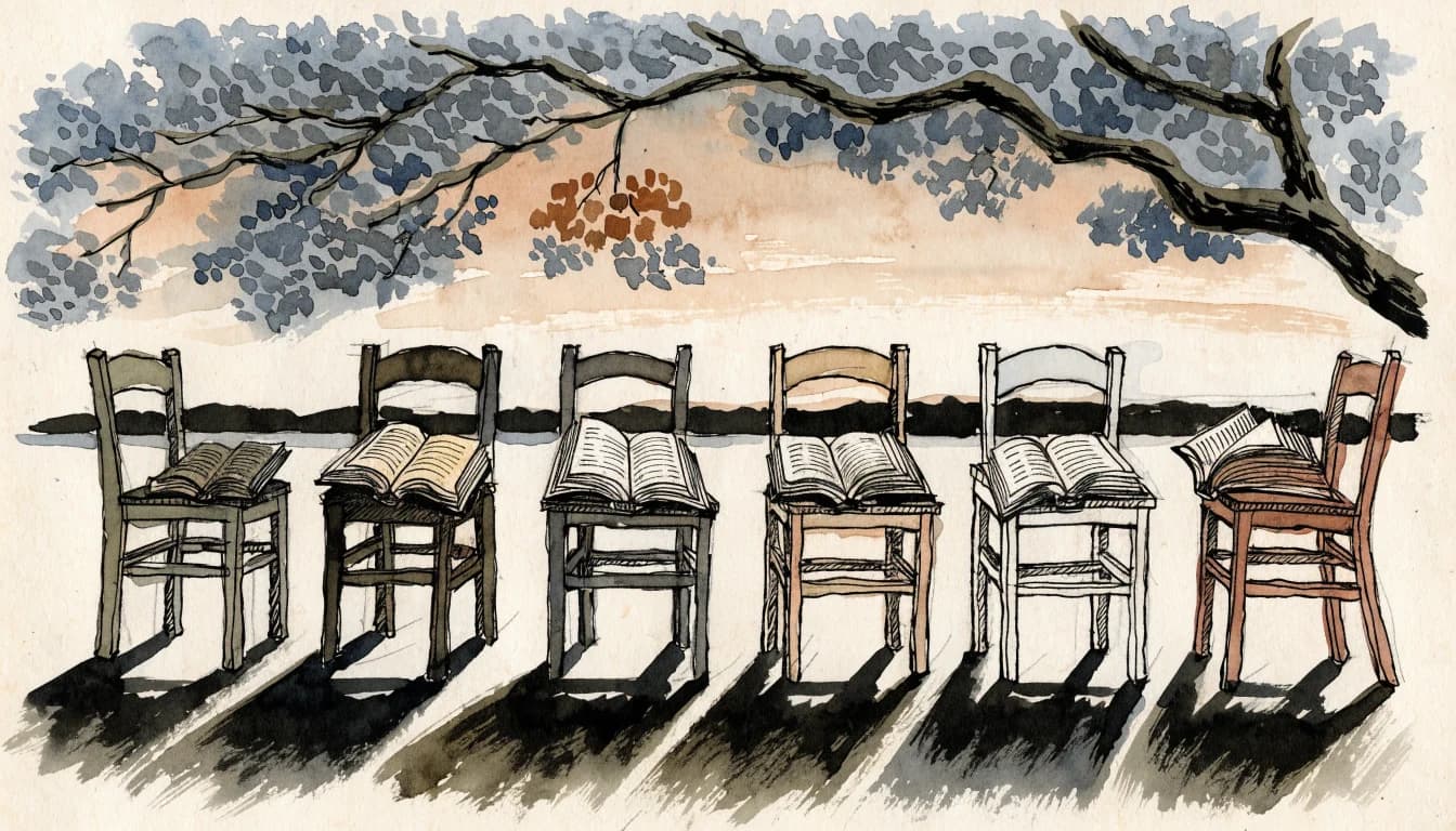 Ilustração editorial sobre 7 Poetas Brasileiros Que Você Precisa Conhecer Segundo Olavo de Carvalho