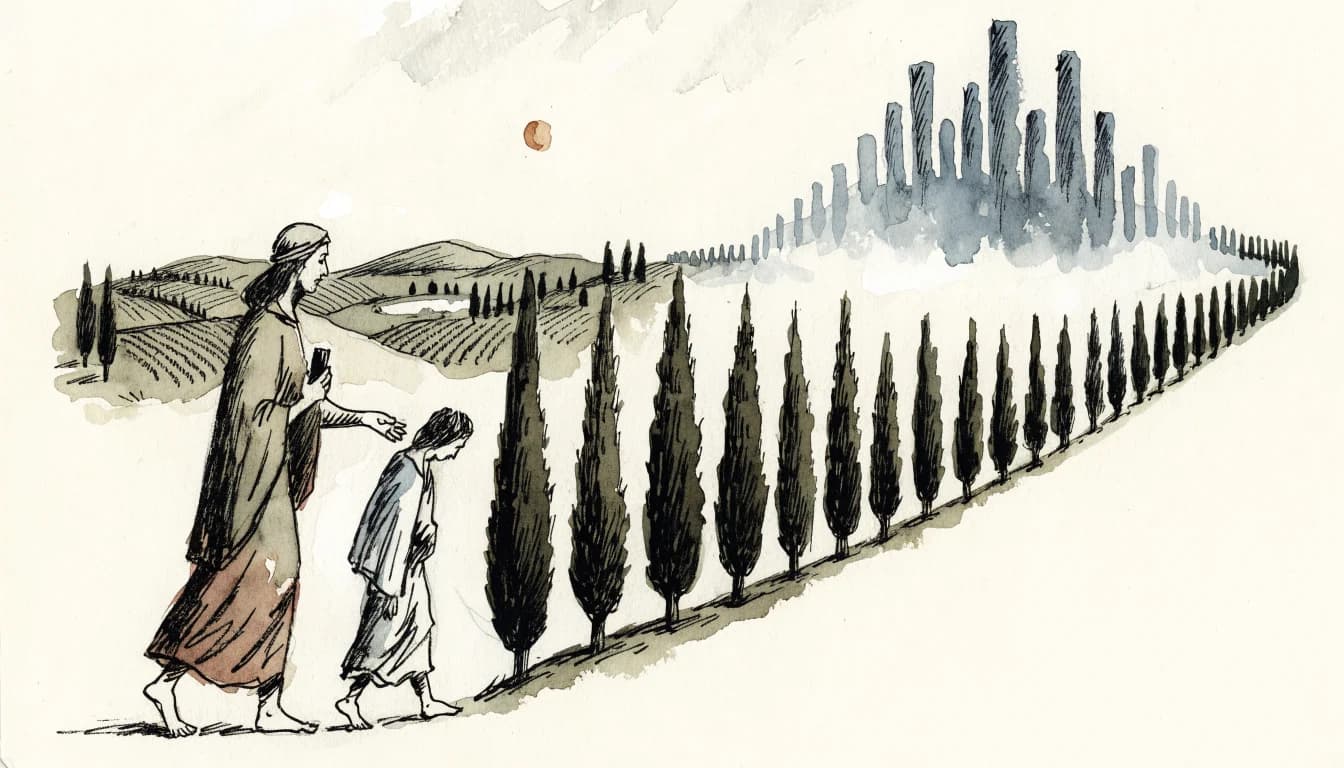 Ilustração editorial sobre Virgílio – O Poeta Clássico que Encantou o Mundo