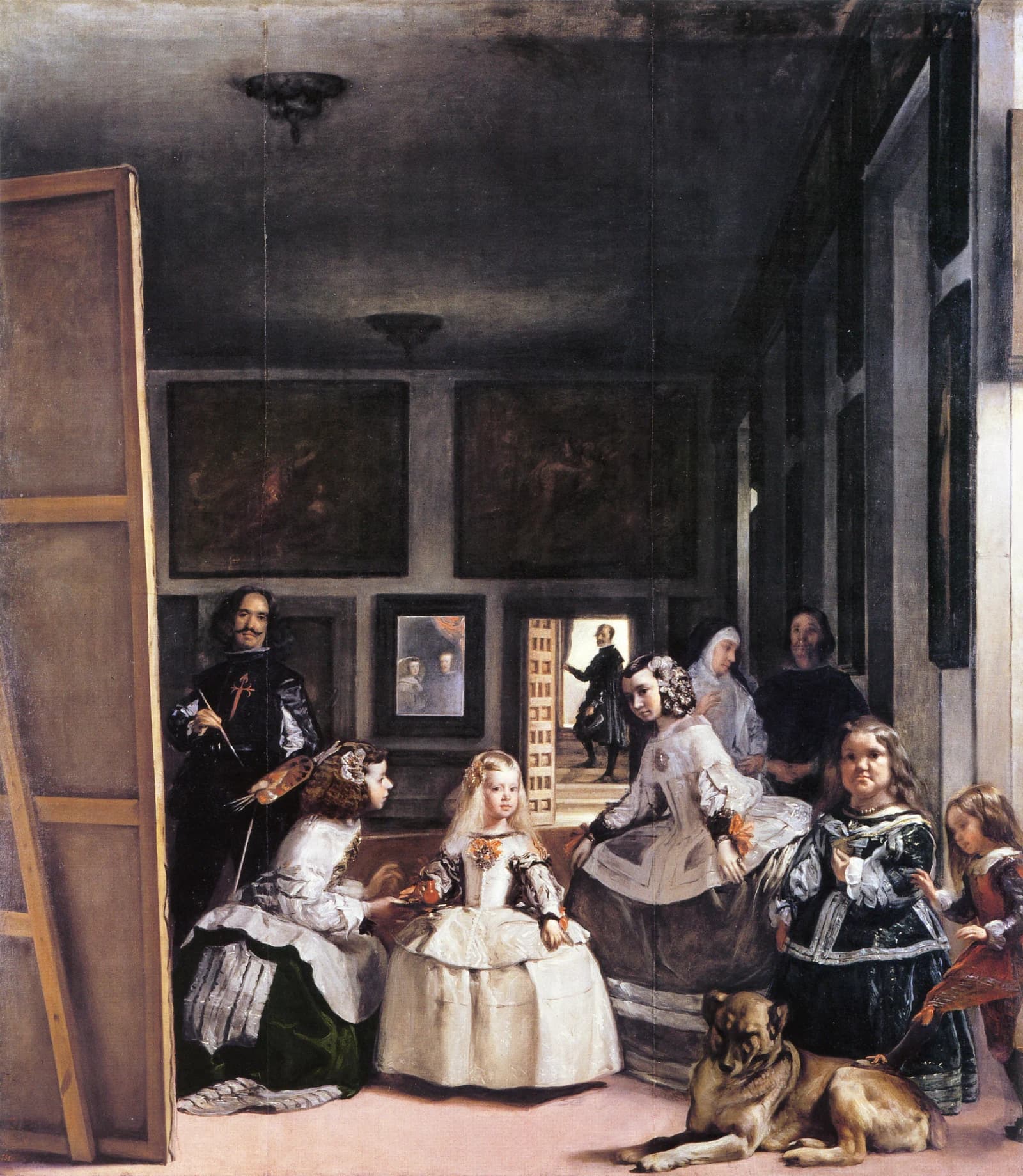As Meninas, de Diego Velázquez, com a infanta Margarida e a corte espanhola