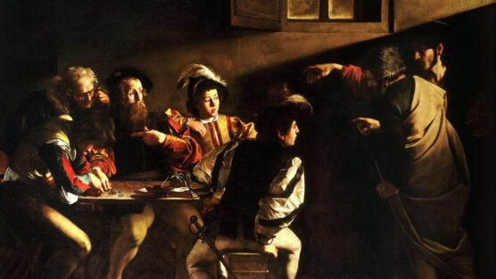 A vocação de São Mateus, o gesto que Caravaggio deixou em aberto